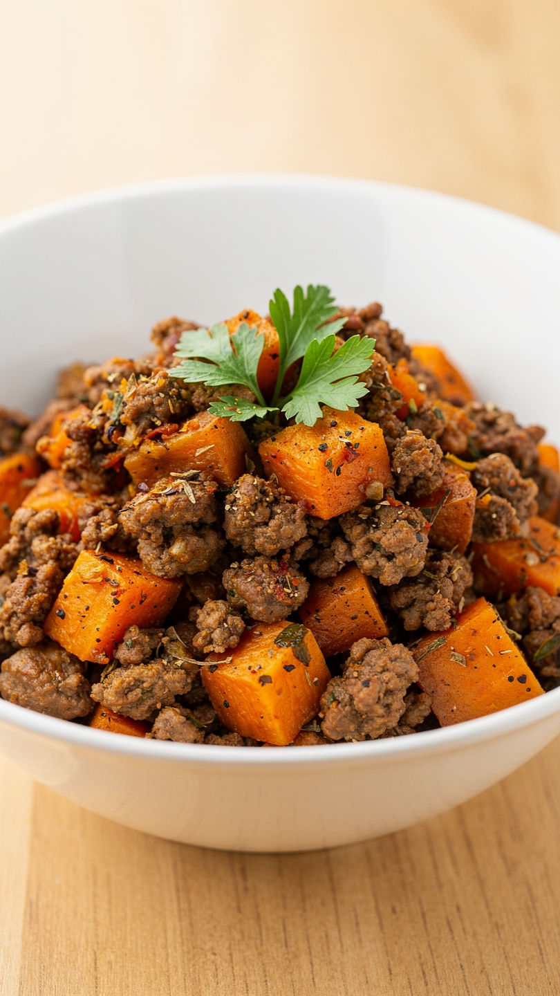 Ground Beef Sweet Potato Bowls (Easy, Hearty & Healthy)