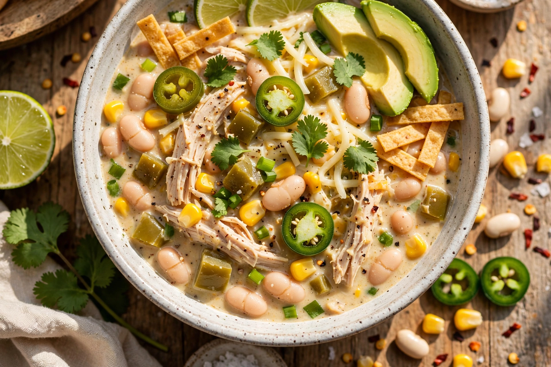 Easy White Chicken Chili